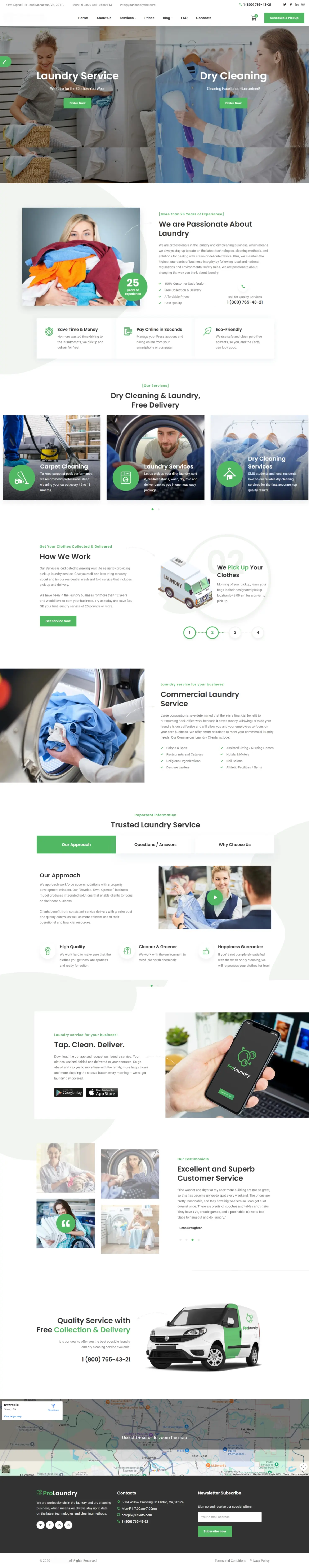 Website Concept – Service-Oriented Website Design